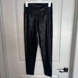 Aerie faux leather leggings